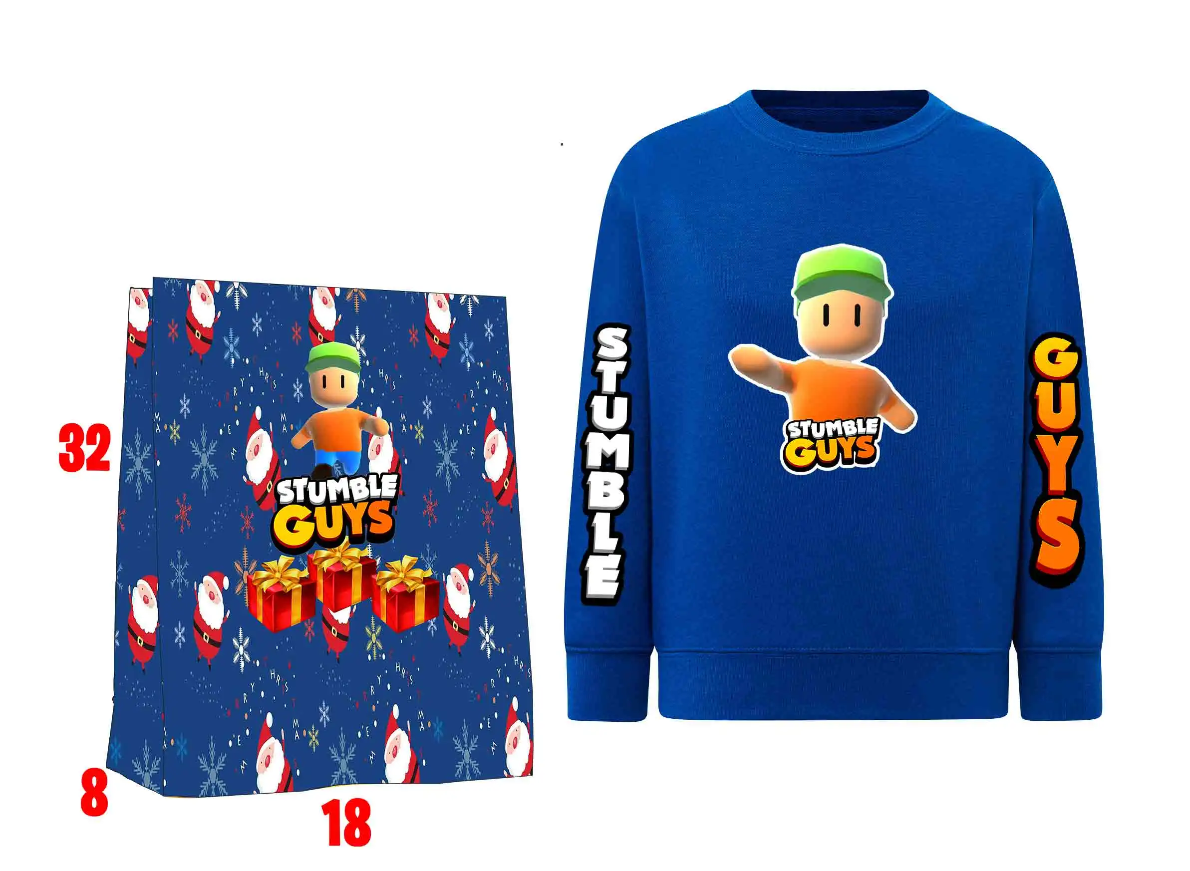 Stumble and friends Felpa senza cappuccio IT