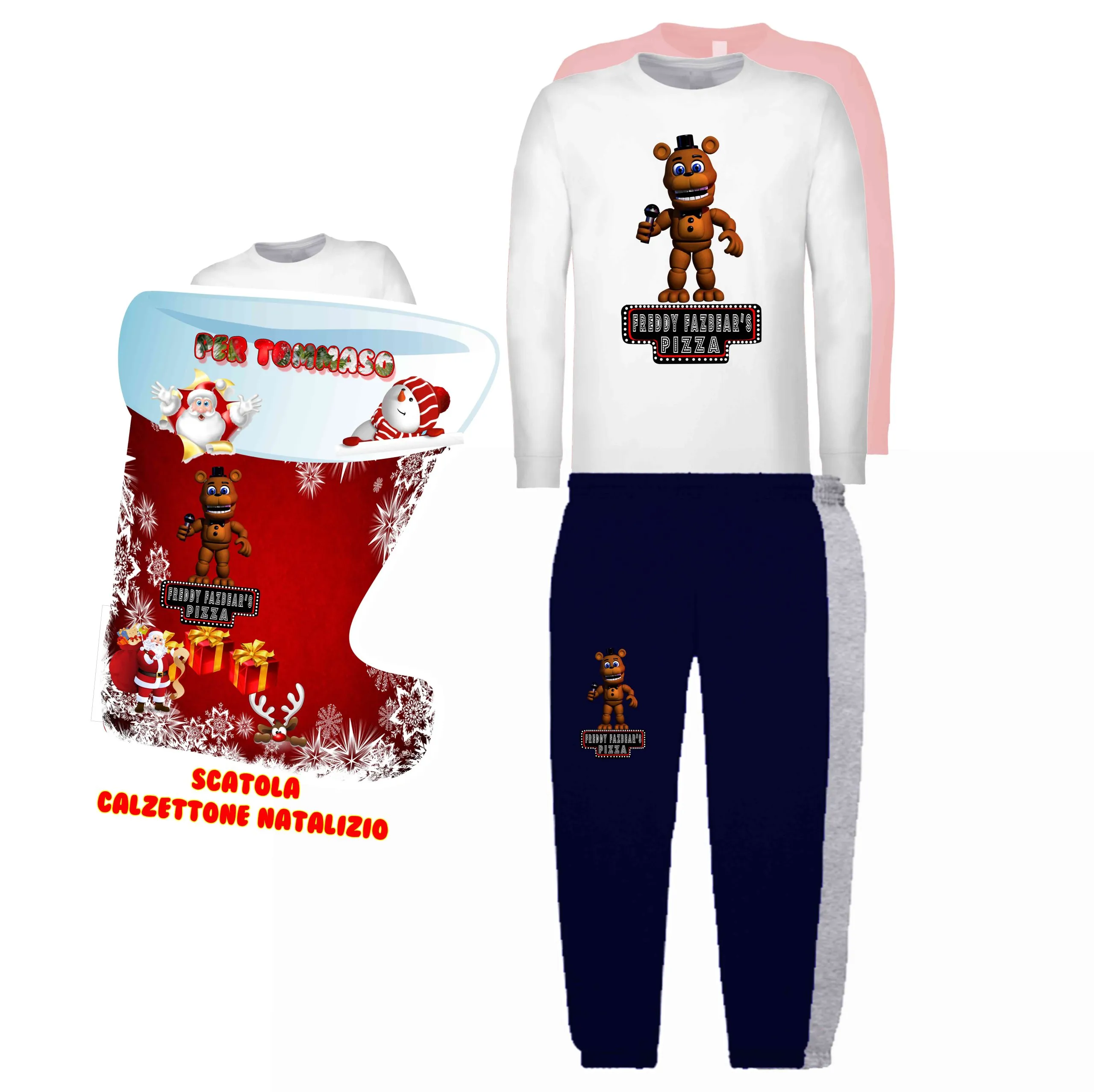 Freddy Pigiama Freddy Animatronic Fnaf - immagine 2