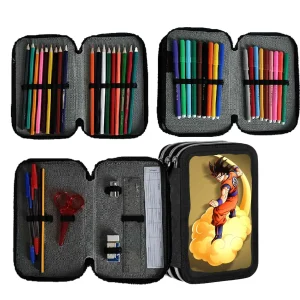 Astuccio scuola Completo 3 zip 18 colori