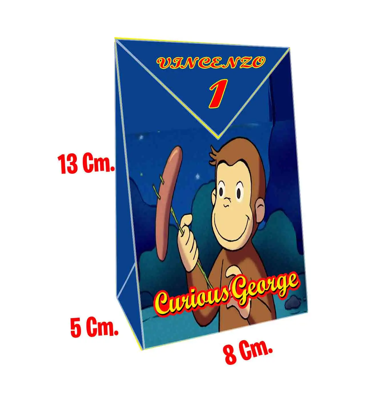 Scatoline George and friends per regalini fine festa Comunione - immagine 2