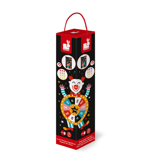 Gioco delle freccette magnetico Circo - immagine 5