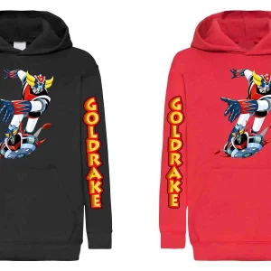 Goldrake Atlas Ufo Robot Felpa con cappuccio LH
