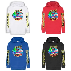 Huggy Wuggy 01012339 Felpa con cappuccio