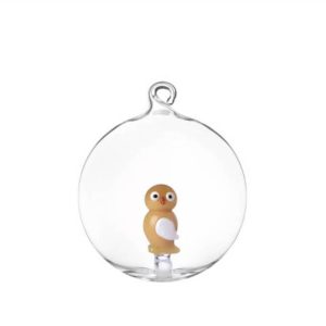 Sfera di Natale Surprised Owl