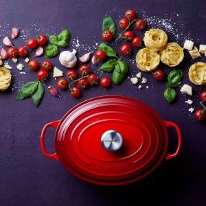 Cocotte Ovale Evolution Ghisa Rossa