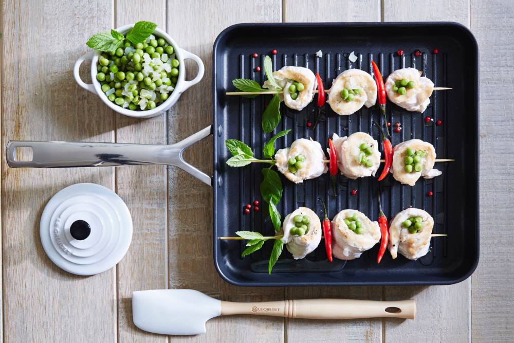 Grill Antiaderente con Manico - immagine 2