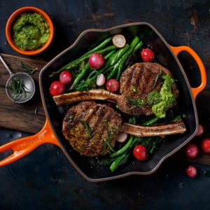 Grill Ghisa Quadrato Skillet