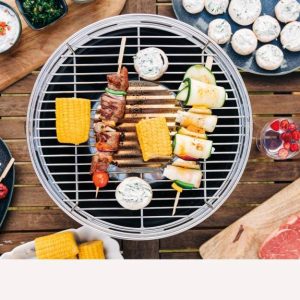 LotusGrill Classico Nero con Carbonella&Gel