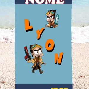 Telo Mare Lyon in microfibra