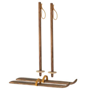 Sci e Bastoncini per Topino Mamma/Papà