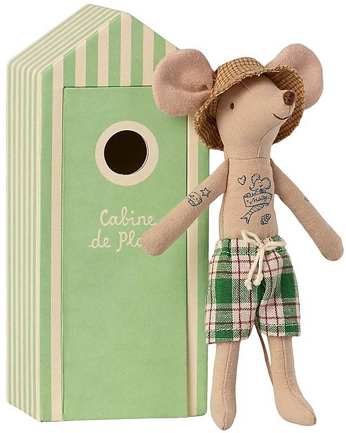 Topo spiaggia papà maileg