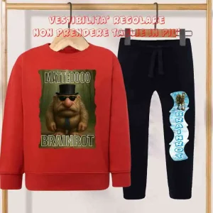 Brainrot Tuta Scuola leggera