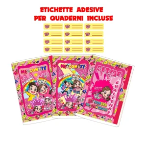 Quaderno maxi Me contro Sofia Formato A4 (21Cm X 29,7Cm) Per Elementari E Medie– Carta 80G/Mq