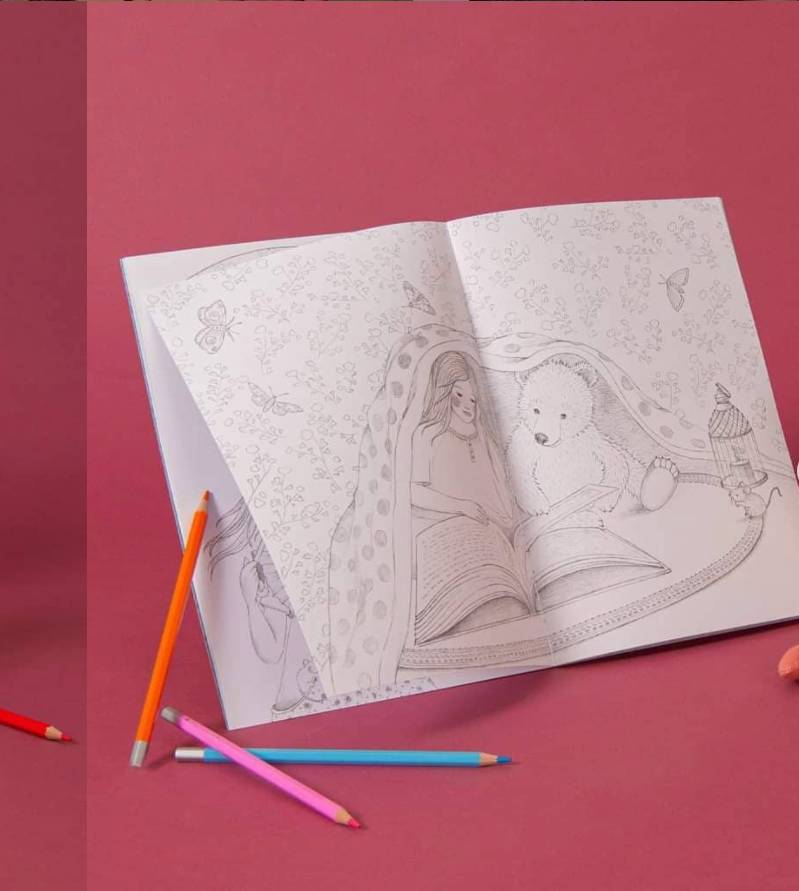 Album da Colorare Les Rosalies - immagine 4