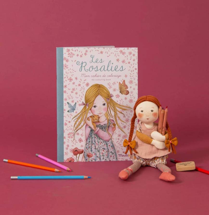 Album da Colorare Les Rosalies