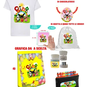 Superpasqualone Bing and friends Confezione Regalo Pasqua Lib