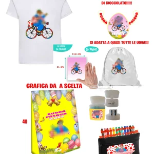 Superpasqualone Pimpa and friends Confezione Regalo Pasqua Lib