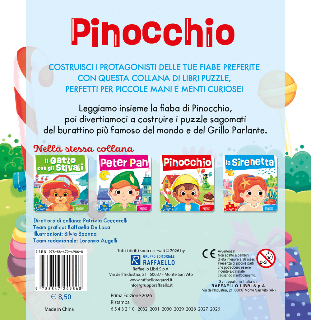 Pinocchio – Libri puzzle - immagine 3