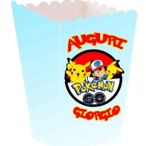 Pokemon and Friends Scatole Popcorn/Patatine personalizzate