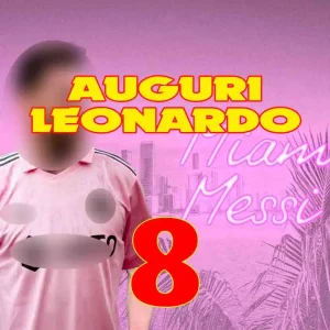 Messi and Friends Poster Compleanno 100×100 Cm