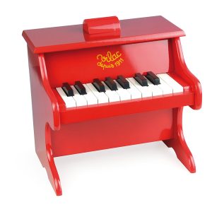 Pianoforte rosso a 18 tasti