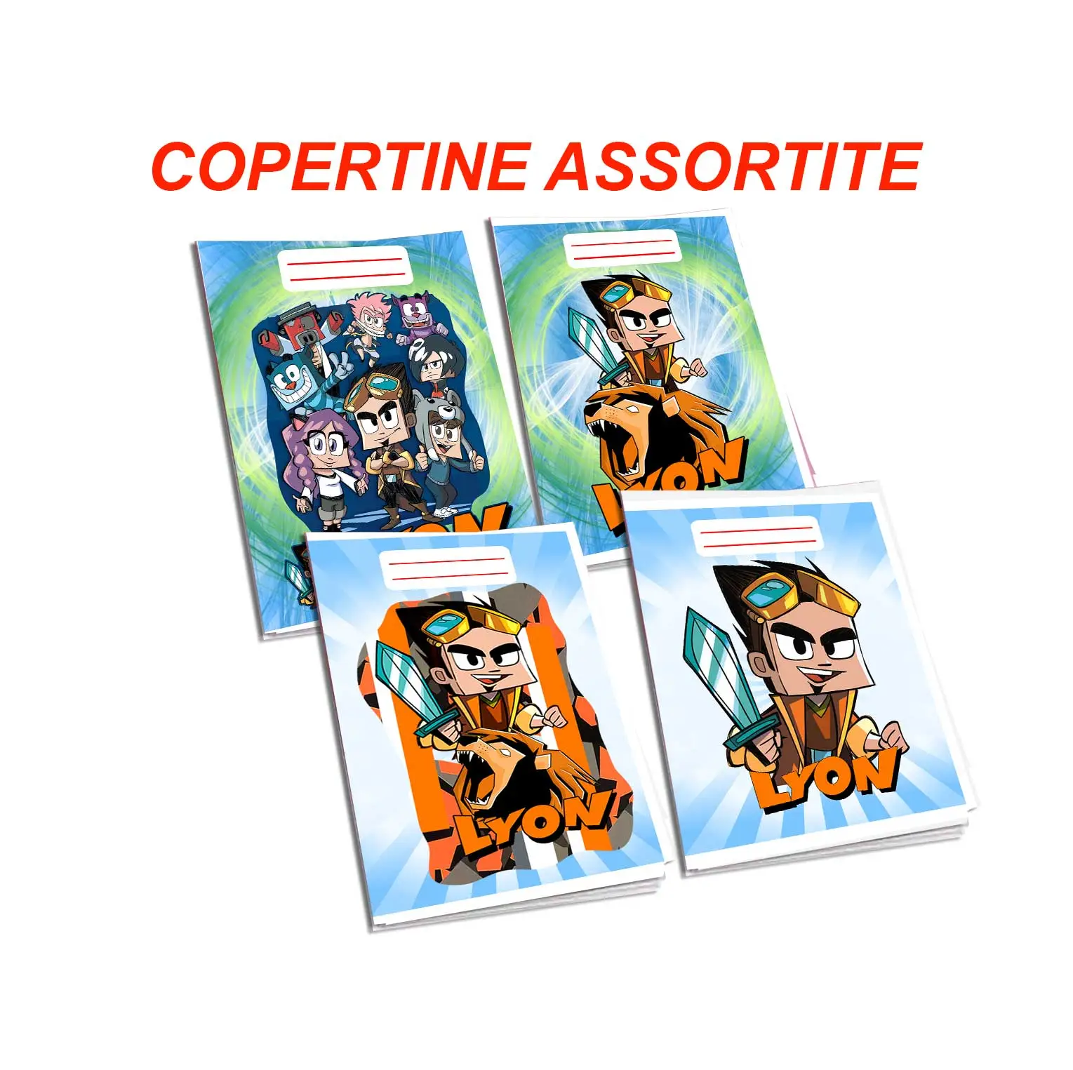 Lion wgf Maxi quaderno copertine personalizzate