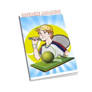 Quaderno Tennis Fox maxi Formato A4 (21Cm X 29,7Cm) Per Elementari E Medie