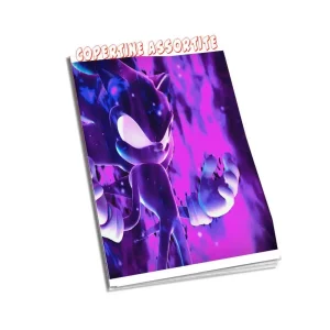 Quaderno Shadow maxi Formato A4 (21Cm X 29,7Cm) Per Elementari E Medie