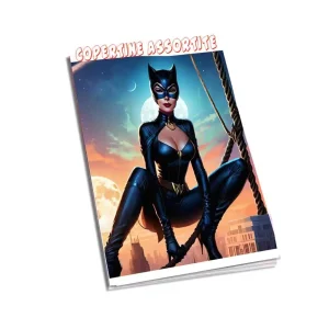 Quaderno Cat Woman maxi Formato A4 (21Cm X 29,7Cm) Per Elementari E Medie