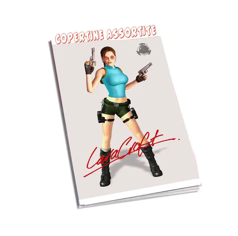 Quaderno Lara Croft maxi Formato A4 (21Cm X 29,7Cm) Per Elementari E Medie - immagine 2