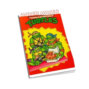 Quaderno Turtles maxi Formato A4 (21Cm X 29,7Cm) Per Elementari E Medie