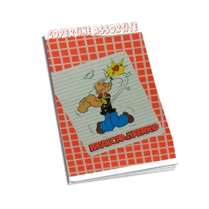 Quaderno Braccio di ferro maxi Formato A4 (21Cm X 29,7Cm) Per Elementari E Medie