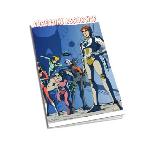 Quaderno Capitan Futuro maxi Formato A4 (21Cm X 29,7Cm) Per Elementari E Medie