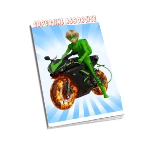 Quaderno Adrian Marinette maxi Formato A4 (21Cm X 29,7Cm) Per Elementari E Medie