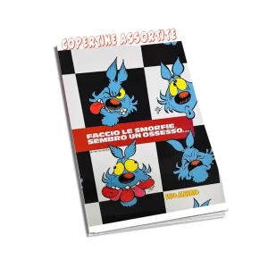 Quaderno Lupo Alberto maxi Formato A4 (21Cm X 29,7Cm) Per Elementari E Medie