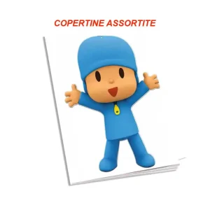 Quaderno maxi Formato A4 (21Cm X 29,7Cm) Pocoyo Per Elementari E Medie– Carta 80G/Mq