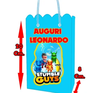 Stumble Guys Shopper sacchetti per regalini