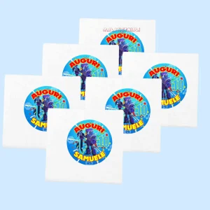 Tovaglioli Brawl Samuele10 personalizzati per festa compleanno