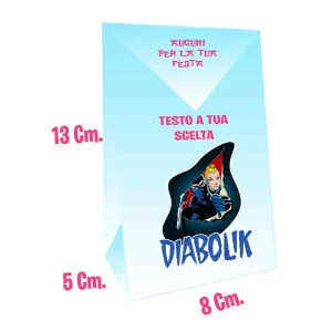 Diabolik and friends Scatoline portaconfetti Passeggino Neonata Vari Eventi Feste a Tema ,Comunione,Cresima,Matrimonio 0207 436