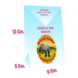 Dinosauri Jourassic and friends Scatoline portaconfetti Passeggino Neonata Vari Eventi Feste a Tema ,Comunione,Cresima,Matrimonio 0207 435
