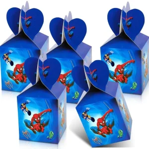Spyder scatole da party per Regalini Festa Scatola di Caramelle per Feste,Compleanno,Bomboniere ,Tema Personalizzabile!!! Festa di Compleanno Bambini