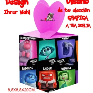 Scatola inside da party per Regalini Festa Compleanno, Bomboniere ,Prima Comunione