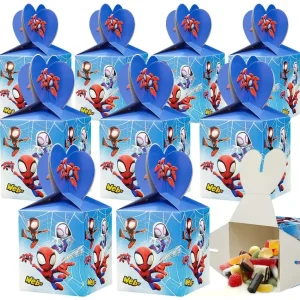 Spyder scatole da party per Regalini Festa Scatola di Caramelle per Feste,Compleanno,Bomboniere ,Tema Personalizzabile!!! Festa di Compleanno Bambini