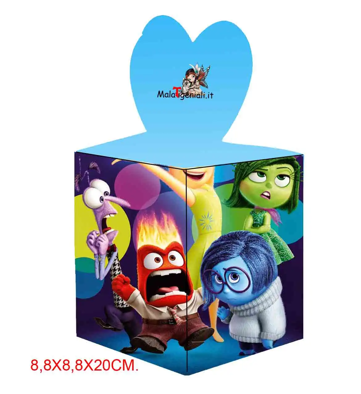 Scatola inside da party per Regalini Festa Compleanno, Bomboniere ,Prima Comunione - immagine 2