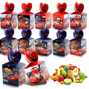 Cars scatole da party per Regalini Festa Scatola di Caramelle per Feste,Compleanno,Bomboniere ,Tema Personalizzabile!!! Festa di Compleanno Bambini