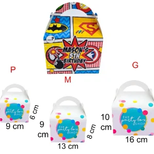 Supereroi Avengers Scatola da party per Regalini Festa