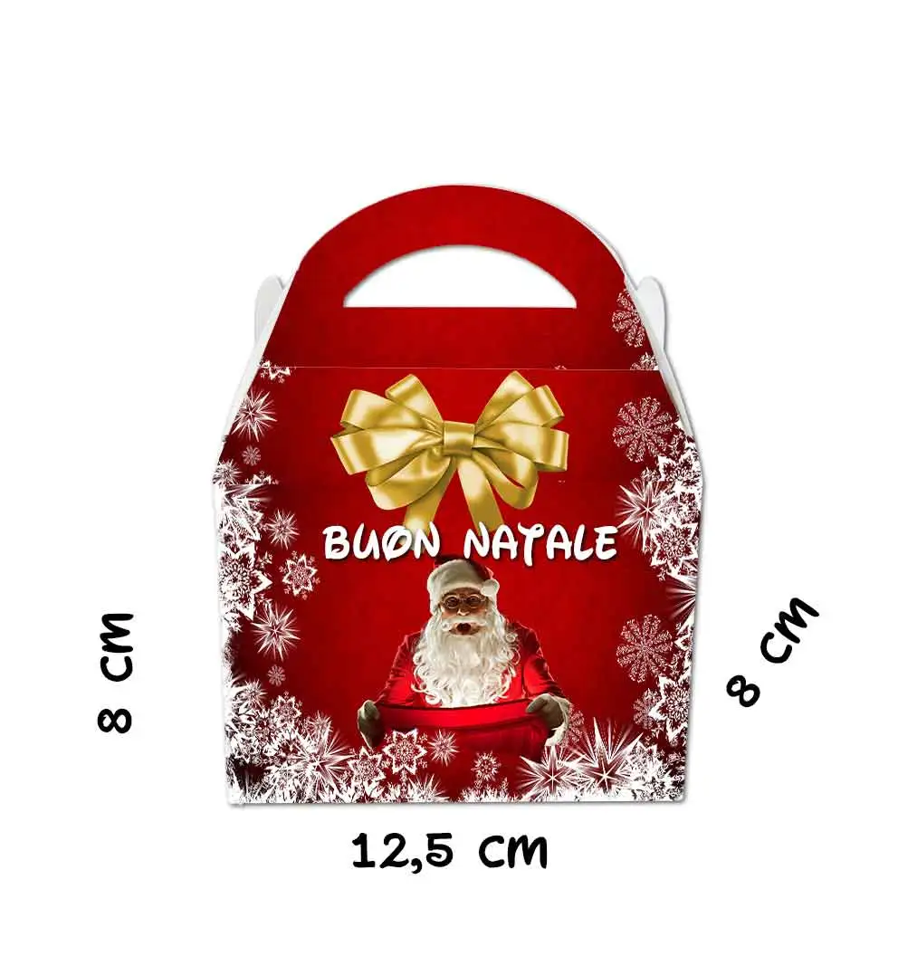 Scatola Box Natalizia happy meal