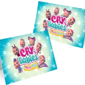 Cry Babies and friends Targhetta Segnaposto Segnagusto