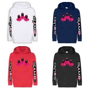 Squid Game FELPA con cappuccio