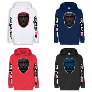 Squid Game Front Man FELPA con cappuccio